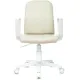 Кресло Бюрократ CH-W327 слоновая кость OR-10 эко.кожа крестов. пластик пластик белый. Фото товара с разных ракурсов.