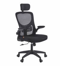 Кресло руководителя Chairman CH633 черный пластик, черный