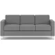 Трехместный диван Актив Euroline 996 серый (Chairman). Фото товара с разных ракурсов.