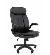 Кресло руководителя Chairman 533 Россия экокожа черный