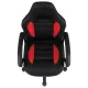 Игровое кресло  "Spark GM-201", экокожа, черное/красное, 532503. Фото товара с разных ракурсов.